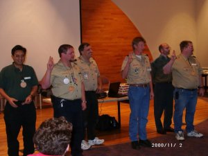 Our newest Bobcats are recognized in a staged ceremony