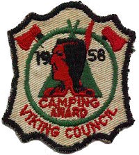 1958 Many Point Camping Award 