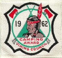 1962 Many Point Camping Award - Patch from Nick J Spencer-Berger <bergers@iastate.edu>