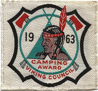 1963 Camping Award - Courtesy of Steve Young