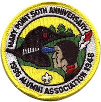 1996 MPSAA Alumni Anniversary Patch for the 50th Anniversary - Courtesy Steve Young