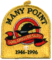 50th Anniversary Patch - Summer of 1996 - Scan by Jeff Walton