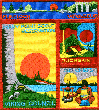 Multi-Patch Segments for each Camp.  Sewn together in this image.