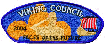 2004 FOSCouncil Patch of the Viking Council BSA  -  Scan from Jeff Walton