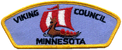 Early Council Patch of the Viking Council BSA  -  Scan from Jeff Walton
