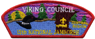 13th National Jamboree Patch