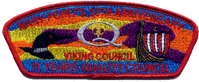 1996 Quality Council Patch - Commemorates 11 continuous Quality Council rankings - scan from Jeff Walton