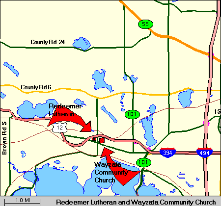 Redeemer Lutheran and Wayzata Community Church